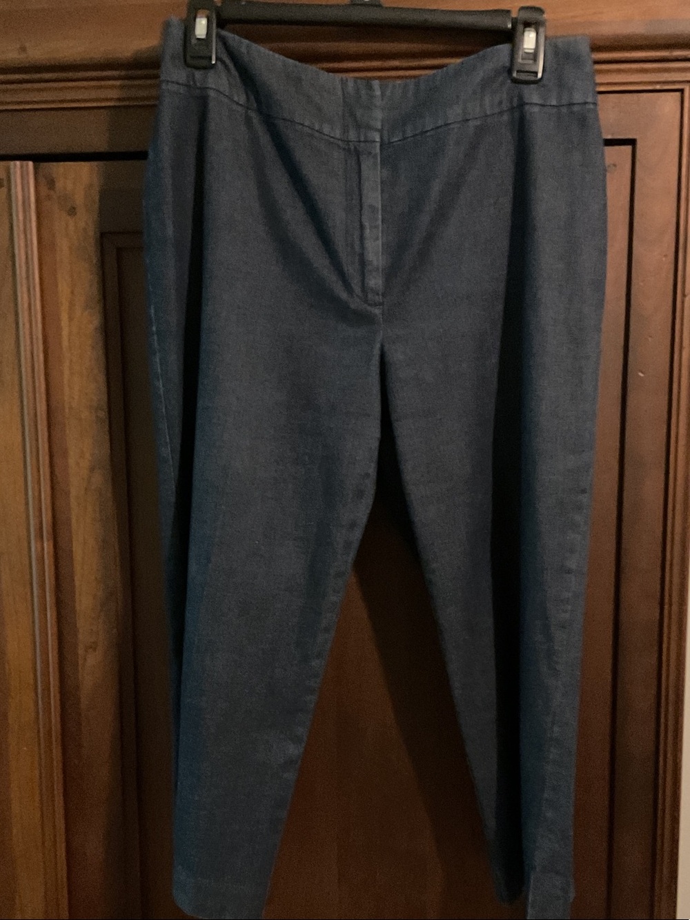 Ann Taylor Dark Blue Ankle Jeans